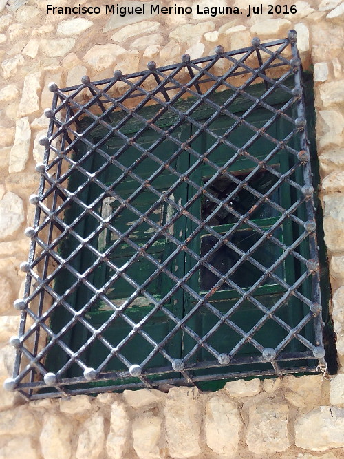 Santuario de T�scar - Santuario de T�scar. Reja de rosetas