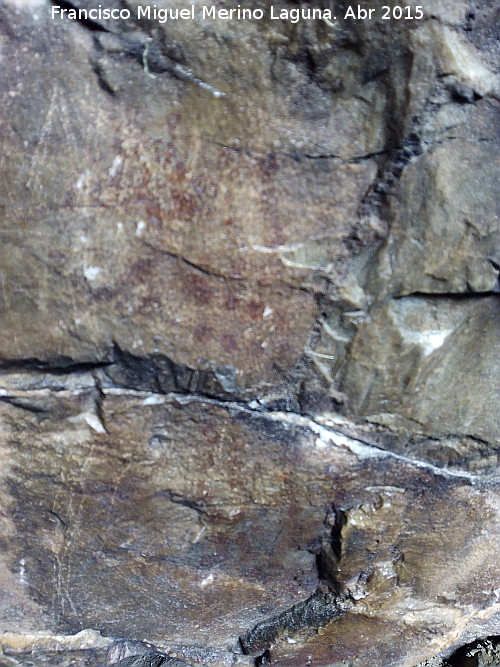 Pinturas rupestres de las Vacas del Retamoso III Grupo III - Pinturas rupestres de las Vacas del Retamoso III Grupo III. Series de puntos