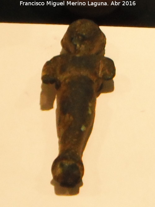 Santuario ib�rico del Collado de los Jardines - Santuario ib�rico del Collado de los Jardines. Exvoto femenino. Museo Provincial de Ja�n