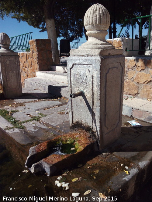 Fuente de la Pililla - Fuente de la Pililla. Ca�o