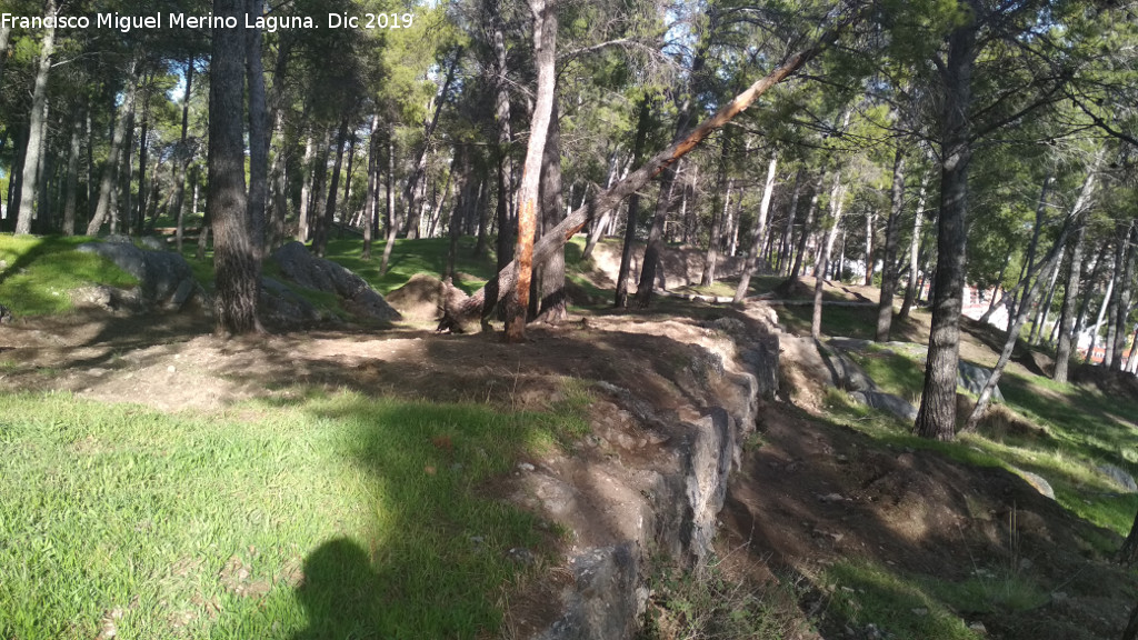 Palacio Musulm�n de Santa Catalina - Palacio Musulm�n de Santa Catalina. Muralla este