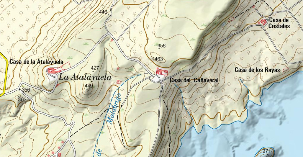 Pilar del Ca�averal - Pilar del Ca�averal. Mapa