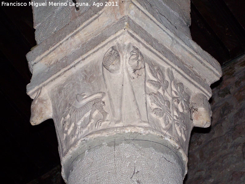 Iglesia de Santa Mar�a del Collado - Iglesia de Santa Mar�a del Collado. Capitel