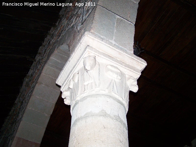 Iglesia de Santa Mar�a del Collado - Iglesia de Santa Mar�a del Collado. Capitel