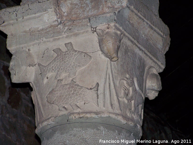 Iglesia de Santa Mar�a del Collado - Iglesia de Santa Mar�a del Collado. Capitel
