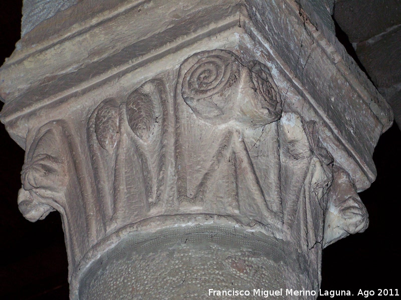 Iglesia de Santa Mar�a del Collado - Iglesia de Santa Mar�a del Collado. Capitel