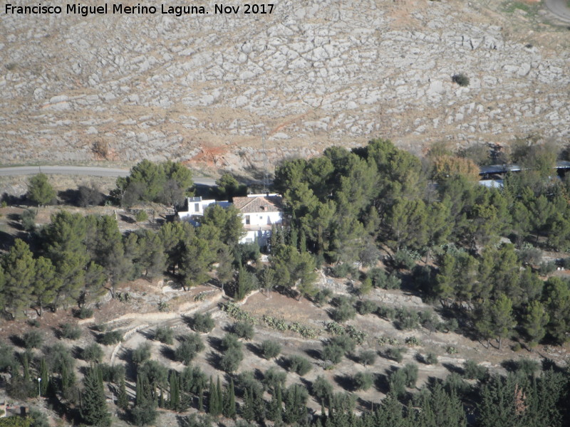 Paraje Almod�var - Paraje Almod�var. Cortijo desde La Pe�a