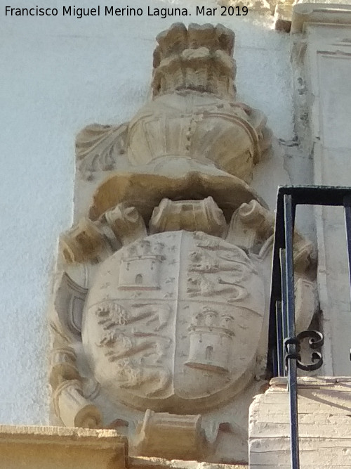 Casa de la Corredera de San Fernando n� 5 - Casa de la Corredera de San Fernando n� 5. Escudo izquierdo
