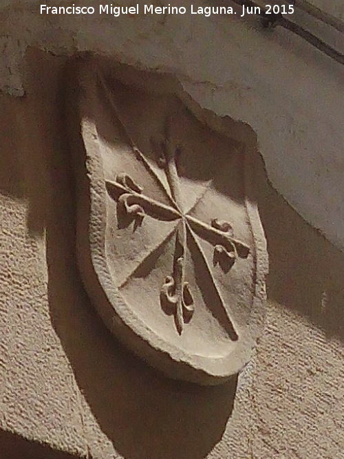 Casa de la Calle San Juan de la Cruz n� 1 - Casa de la Calle San Juan de la Cruz n� 1. Escudo