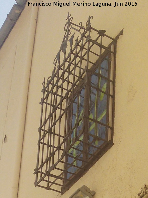 Casa de la Calle San Juan de la Cruz n� 10 - Casa de la Calle San Juan de la Cruz n� 10. Reja de rosetas