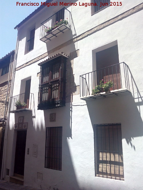 Casa de la Calle Juan Montilla n� 18 - Casa de la Calle Juan Montilla n� 18. Fachada