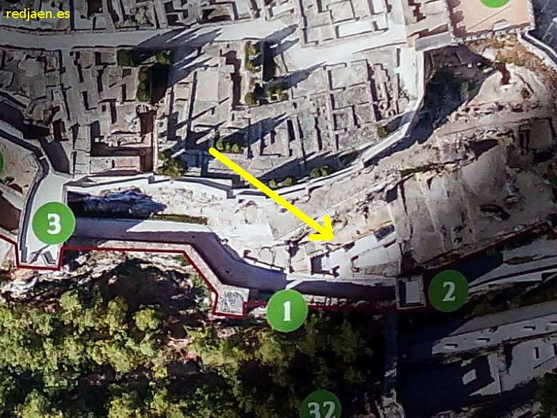 La Mota. Casa de la Manceb�a - La Mota. Casa de la Manceb�a. Situaci�n