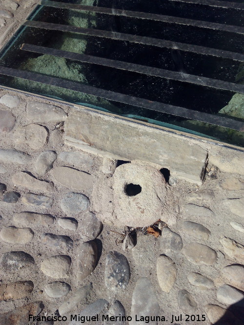 La Mota. Aljibe de la Calle - La Mota. Aljibe de la Calle. Sumidero