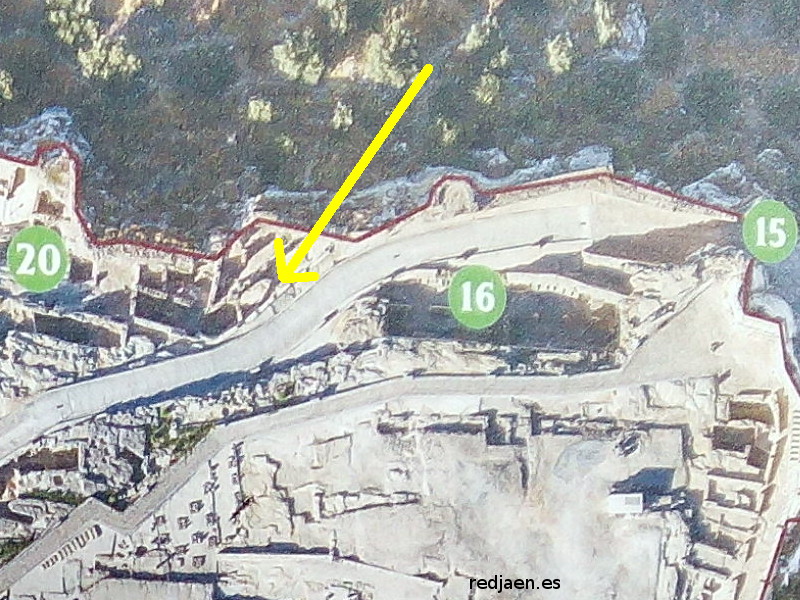 La Mota. Casa de los Arcos - La Mota. Casa de los Arcos. Situaci�n