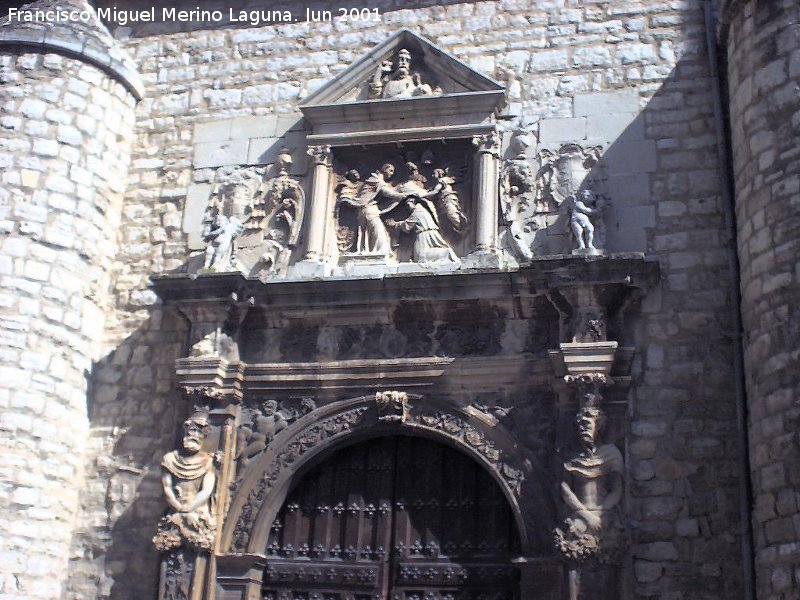 Bas�lica de San Ildefonso. Portada Renacentista - Bas�lica de San Ildefonso. Portada Renacentista. 