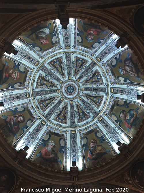 Bas�lica de San Ildefonso. Capilla de la Virgen de la Capilla - Bas�lica de San Ildefonso. Capilla de la Virgen de la Capilla. C�pula
