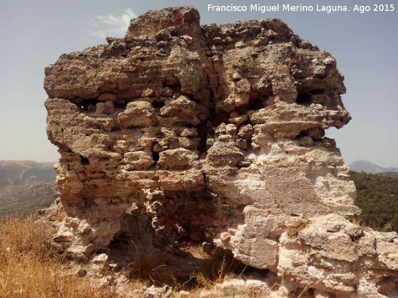 Castillo de Arenas. Recinto Superior - Castillo de Arenas. Recinto Superior. Torre�n