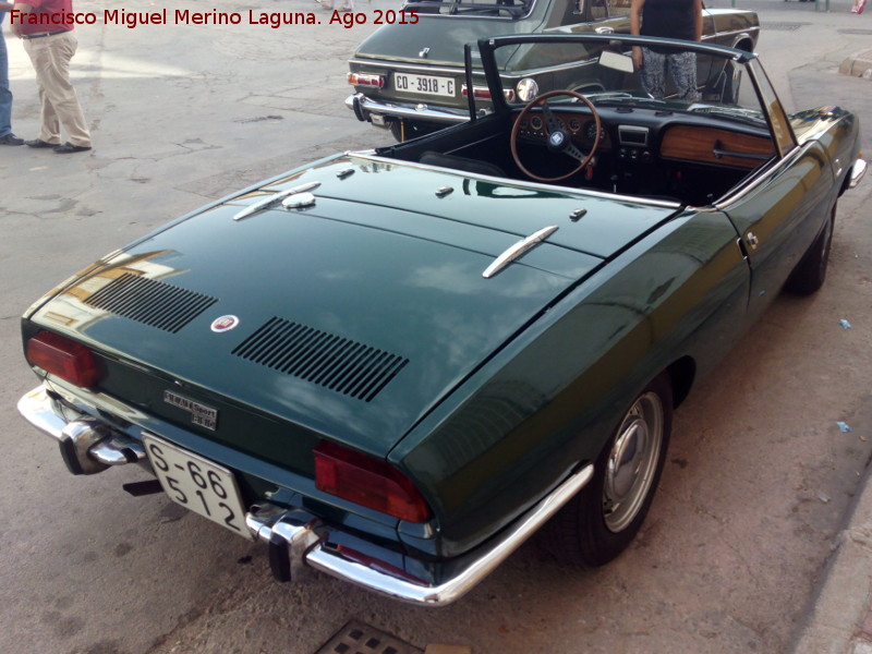 SEAT 850 Sport Spider - SEAT 850 Sport Spider. Navas de San Juan
