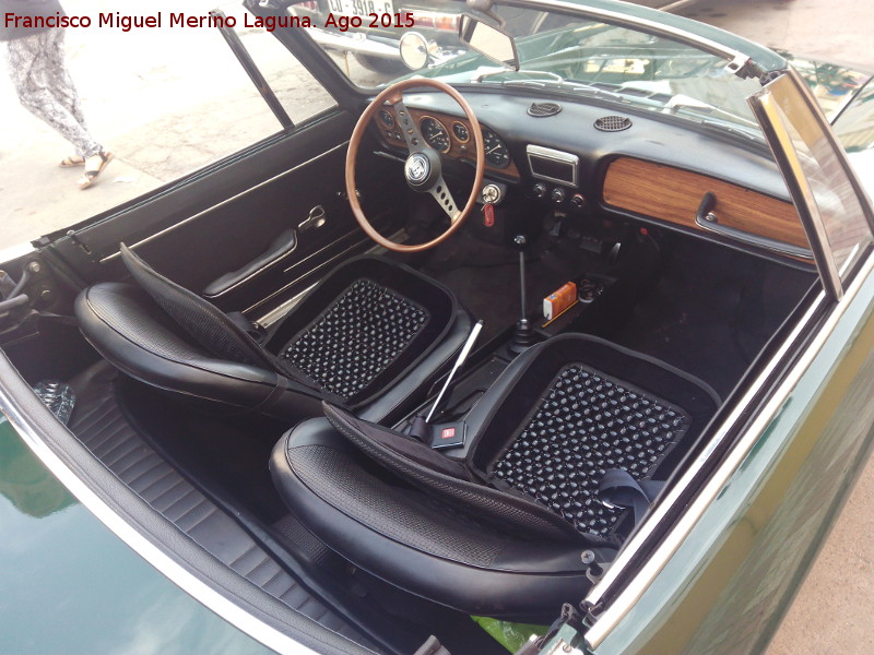 SEAT 850 Sport Spider - SEAT 850 Sport Spider. Interior