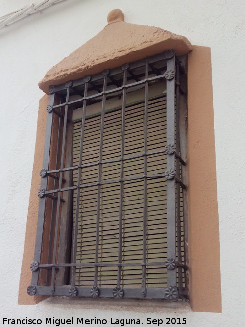 Casa de la Calle San Sebastin n 3 - Casa de la Calle San Sebastin n 3. Ventana