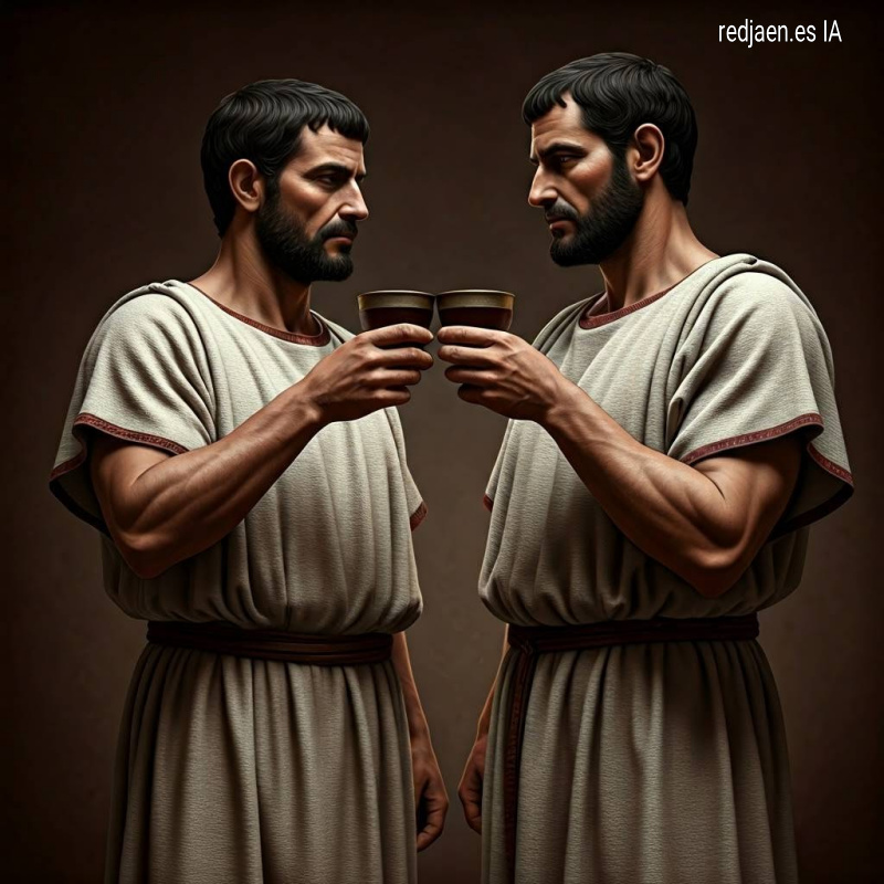 Brindis - Brindis. Imagen generada con la IA Aria