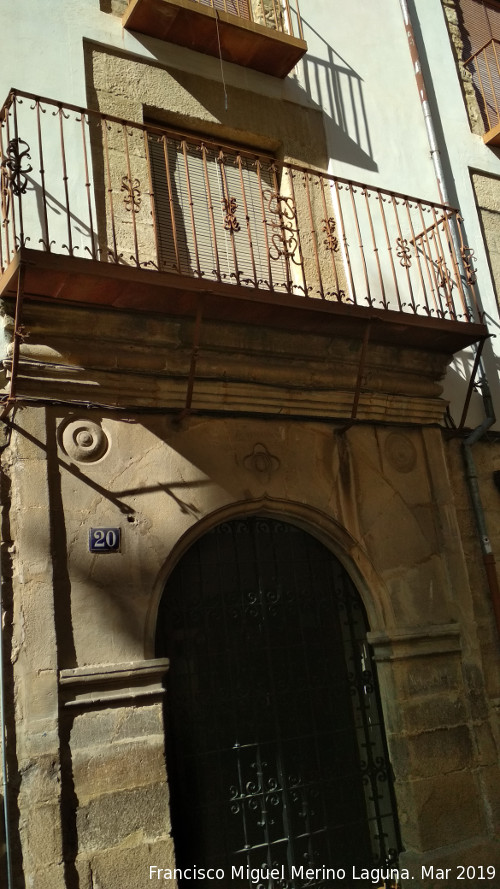 Casa de la Calle Mesones n� 20 - Casa de la Calle Mesones n� 20. 