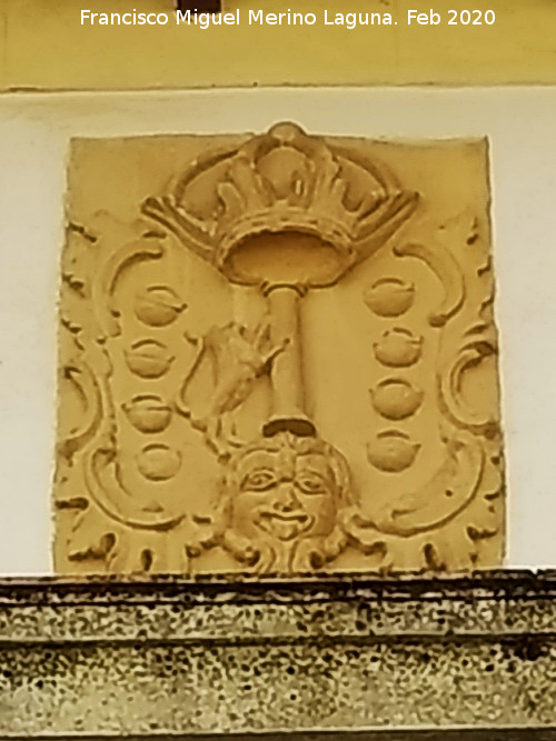 Casa de la Calle Mu�oz Garnica n� 2 - Casa de la Calle Mu�oz Garnica n� 2. Escudo