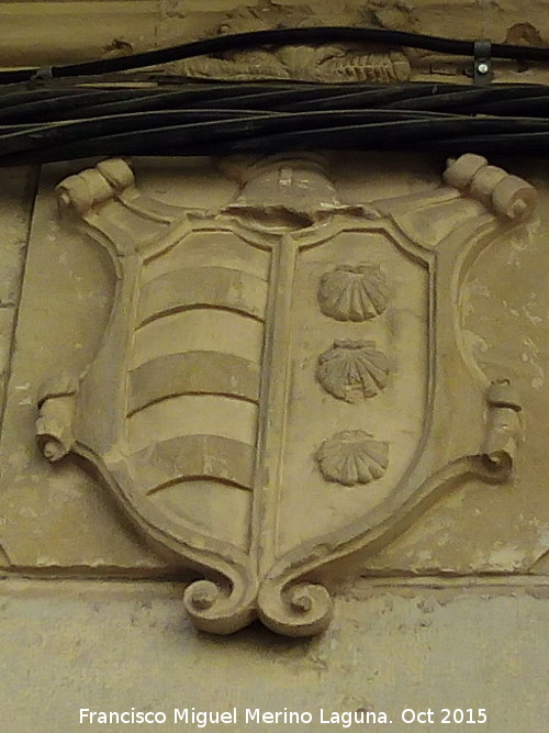Casa de la Calle Garc�a Pretel n� 2 - Casa de la Calle Garc�a Pretel n� 2. Escudo