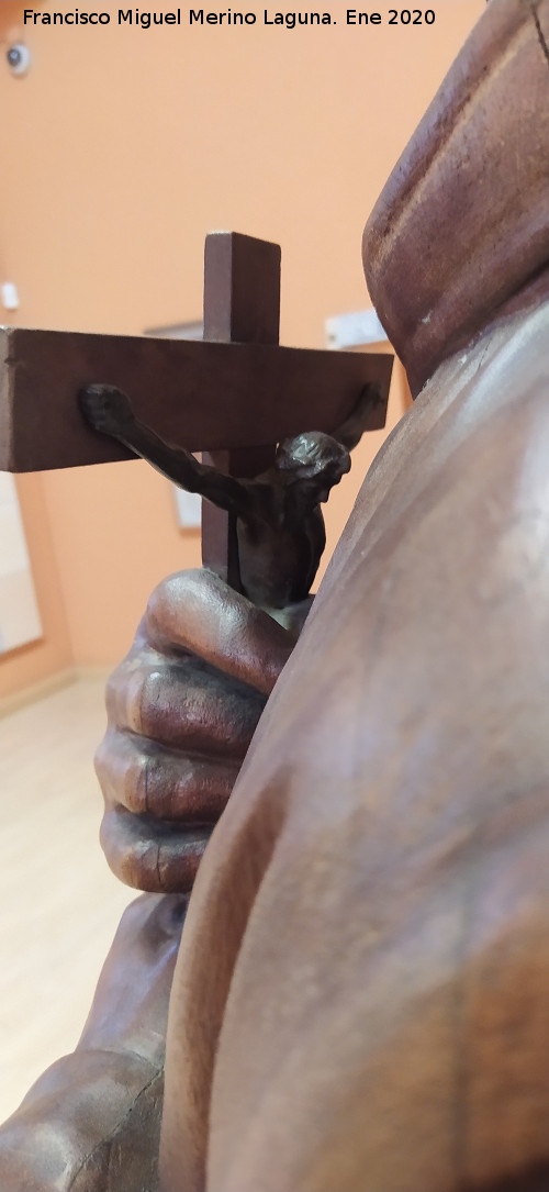 Jacinto Higueras - Jacinto Higueras. Detalle de San Juan de Dios. Museo Provincial de Ja�n