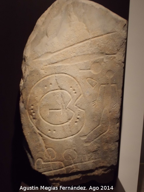 Estela de Solana de Caba�as - Estela de Solana de Caba�as. MAN - Madrid