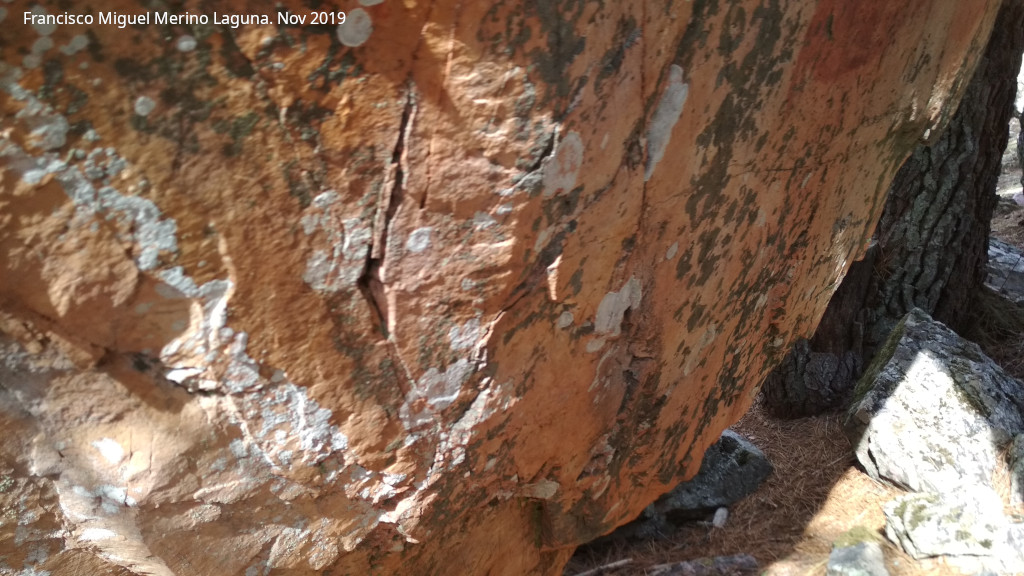 Prado del Azogue - Prado del Azogue. Paredes con pinturas rupestres