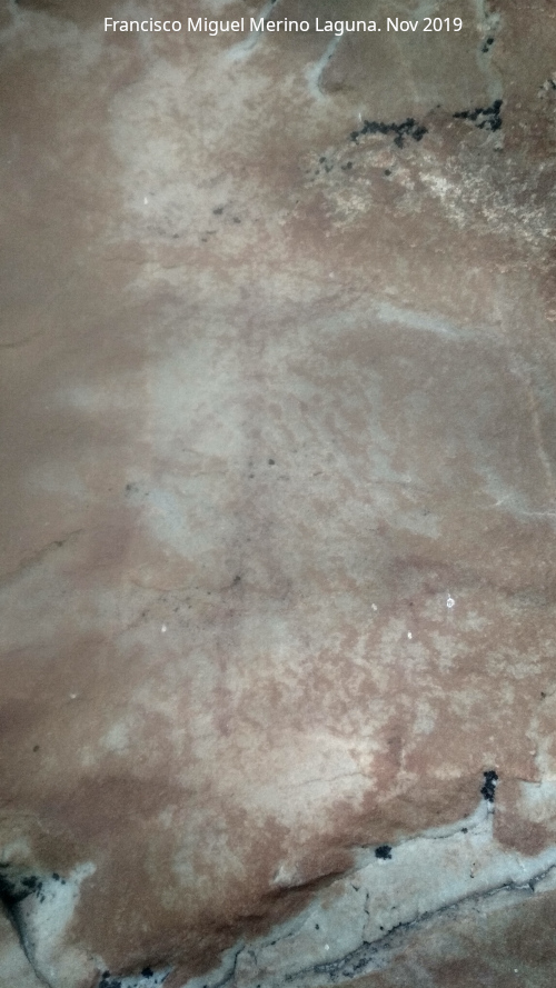 Pinturas rupestres del Arroyo de Mart�n P�rez I - Pinturas rupestres del Arroyo de Mart�n P�rez I. Antropomorfo