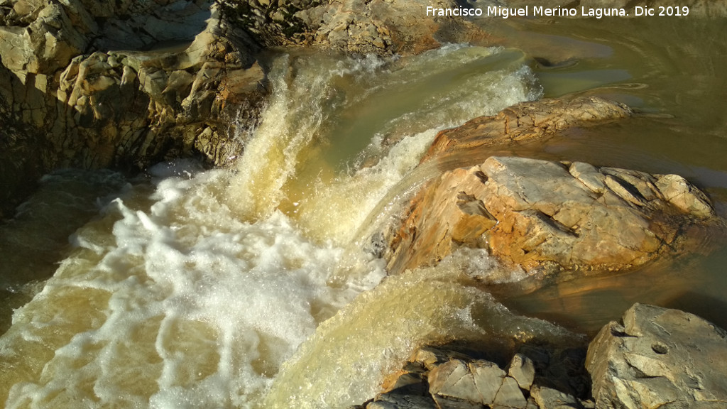Cascada de la Cimbarra - Cascada de la Cimbarra. Parte alta