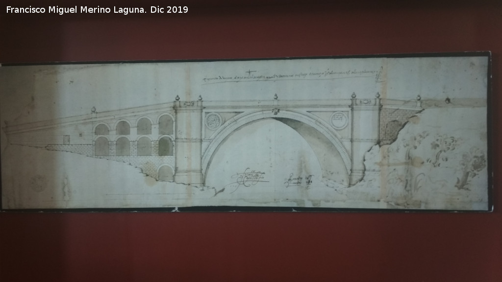 Archivo Hist�rico Provincial - Archivo Hist�rico Provincial. Plano del Puente Mazuecos