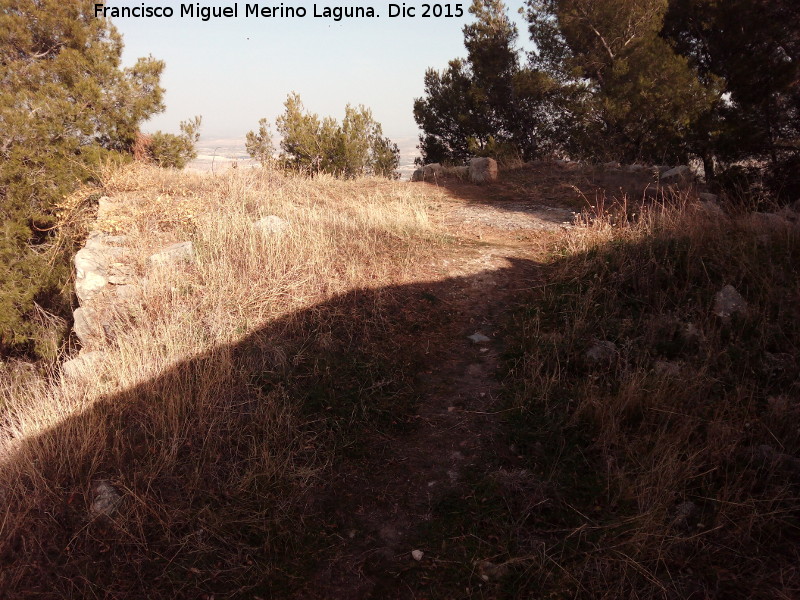 Castillo de Abrehuy. Torre�n Sur II - Castillo de Abrehuy. Torre�n Sur II. Azotea