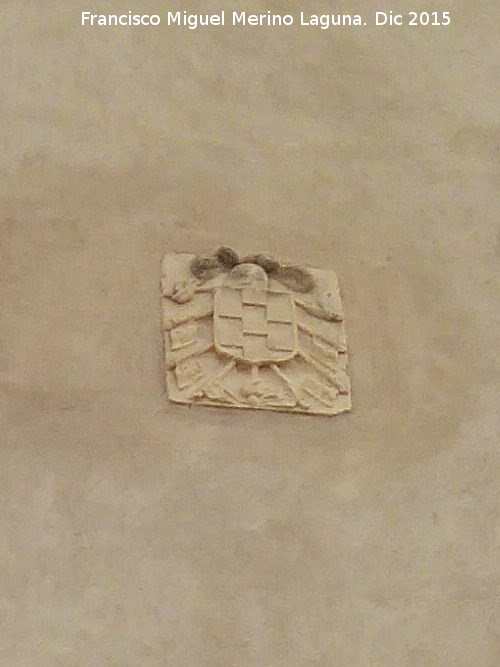 Casa de la Calle Garc�a de Le�niz n� 14 - Casa de la Calle Garc�a de Le�niz n� 14. Escudo