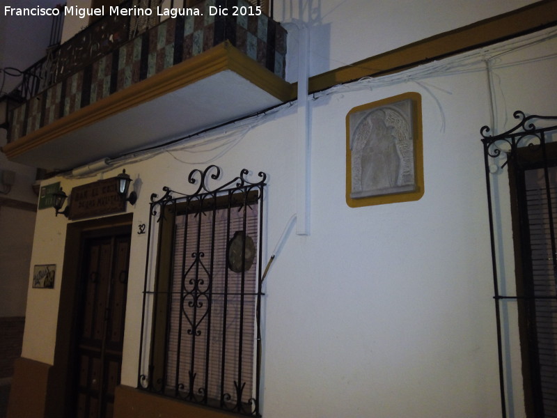 Hornacina de la Virgen - Hornacina de la Virgen. Situaci�n