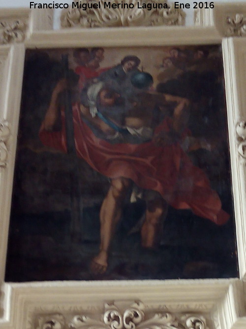 Catedral de Baeza. San Cristobal�n - Catedral de Baeza. San Cristobal�n. 