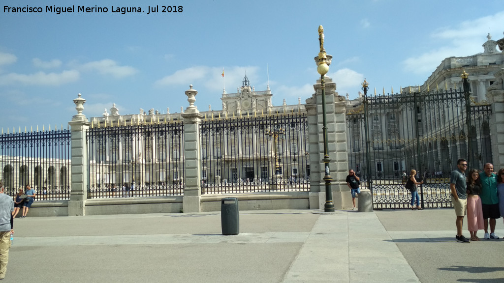 Palacio Real - Palacio Real. Reja