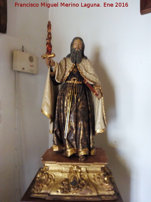 Convento de Santa Teresa de Jes�s - Convento de Santa Teresa de Jes�s. San El�as. An�nimo siglo XVIII. Museo de San Juan de la Cruz - �beda