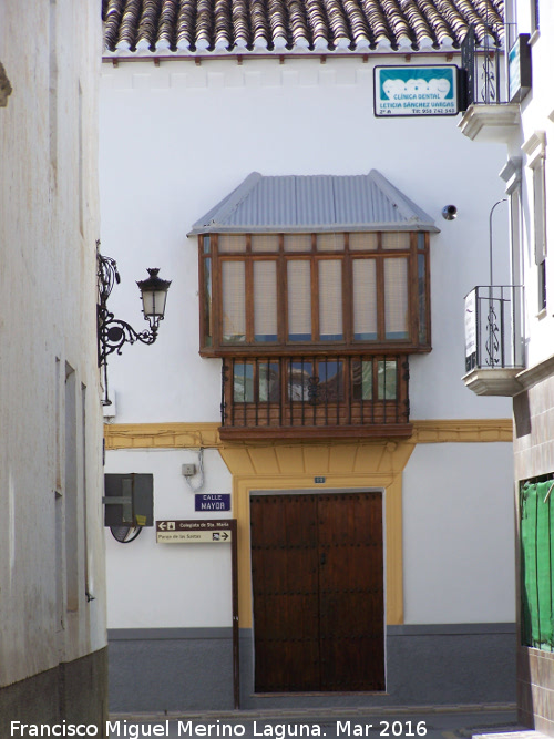 Casa de la Calle Mayor n� 19 - Casa de la Calle Mayor n� 19. 