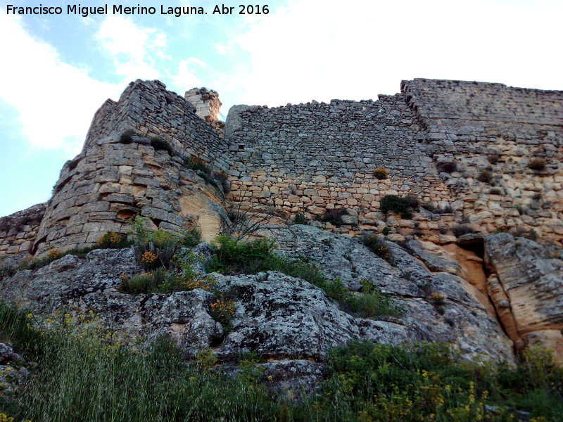 La Mota. Torre�n de la Puerta de Santiago - La Mota. Torre�n de la Puerta de Santiago. 