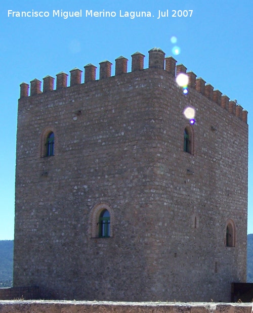 Torre del Homenaje - Torre del Homenaje. Desde la azotea del torre�n de entrada
