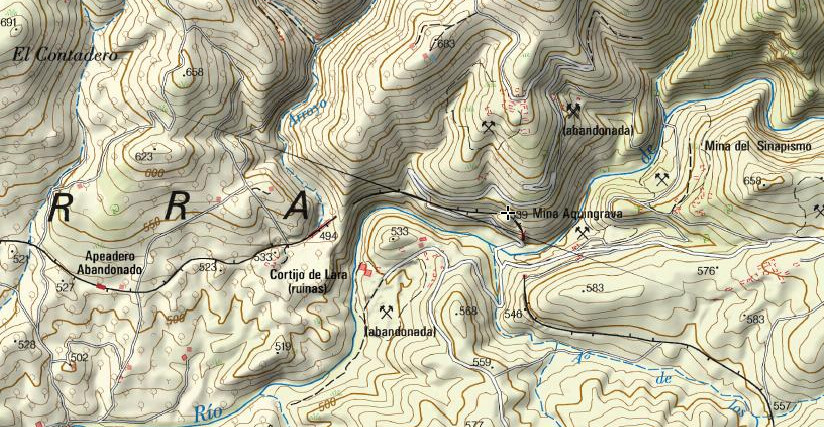 T�nel de la Aquisgrana - T�nel de la Aquisgrana. Mapa