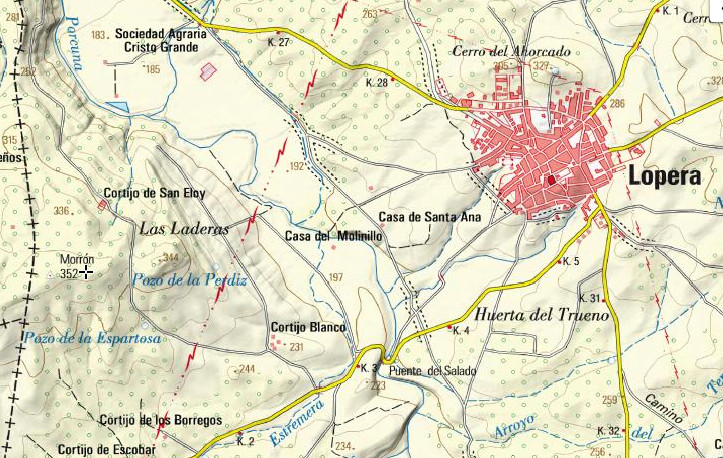 Cerro Morr�n - Cerro Morr�n. Mapa