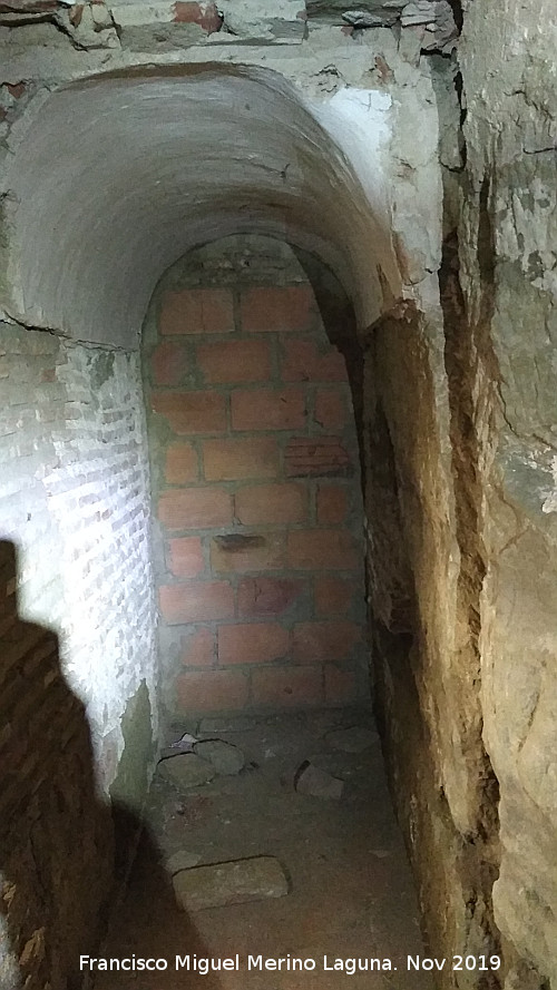 Ermita de San Torcuato - Ermita de San Torcuato. Pasillo cegado