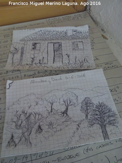 Refugio Casa Forestal La Zarza - Refugio Casa Forestal La Zarza. Digujos dejados aqu� por uno de sus visitantes