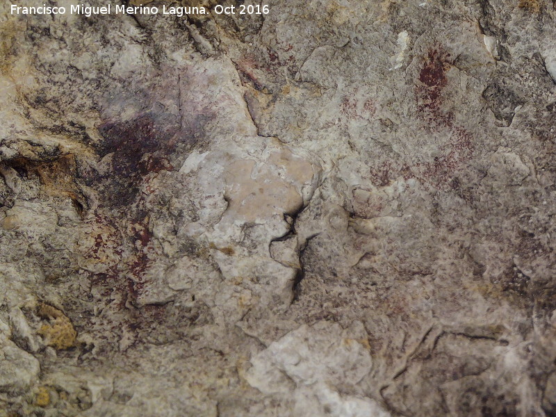 Pinturas rupestres del Abrigo de R�o Fr�o II - Pinturas rupestres del Abrigo de R�o Fr�o II. 