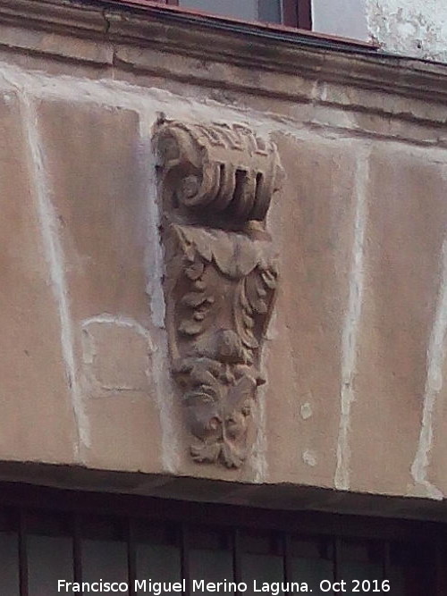 Casa de la Calle Julio Burell n� 2 - Casa de la Calle Julio Burell n� 2. Voluta