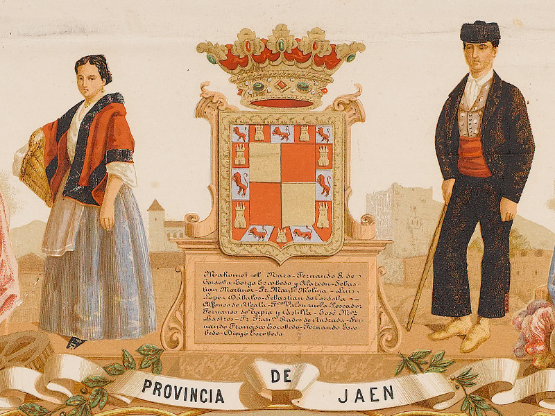 Historia de Ja�n. Siglo XIX - Historia de Ja�n. Siglo XIX. Dibujo 1879